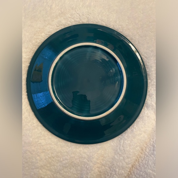 Teal Large Plate - Picture 2 of 6